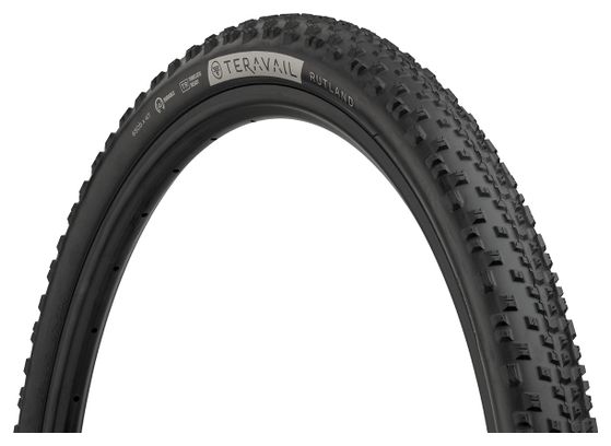 Pneu Gravel Teravail Rutland 650b Tubeless Ready Souple Durable Bead-to-Bead