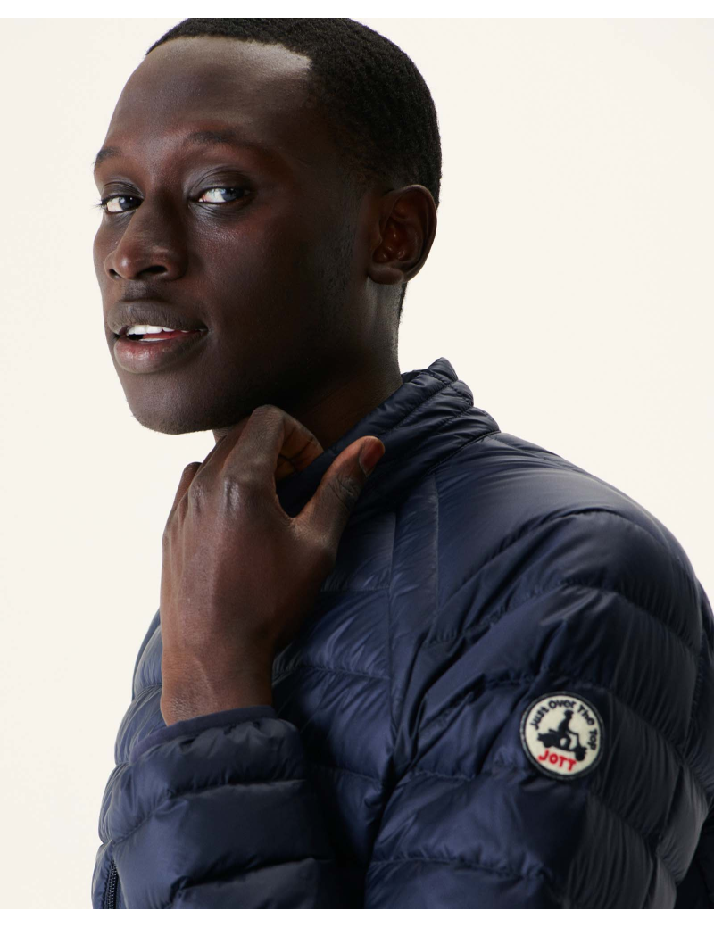 JOTT DOUDOUNE MAT MANCHES LONGUES MARINE HOMME