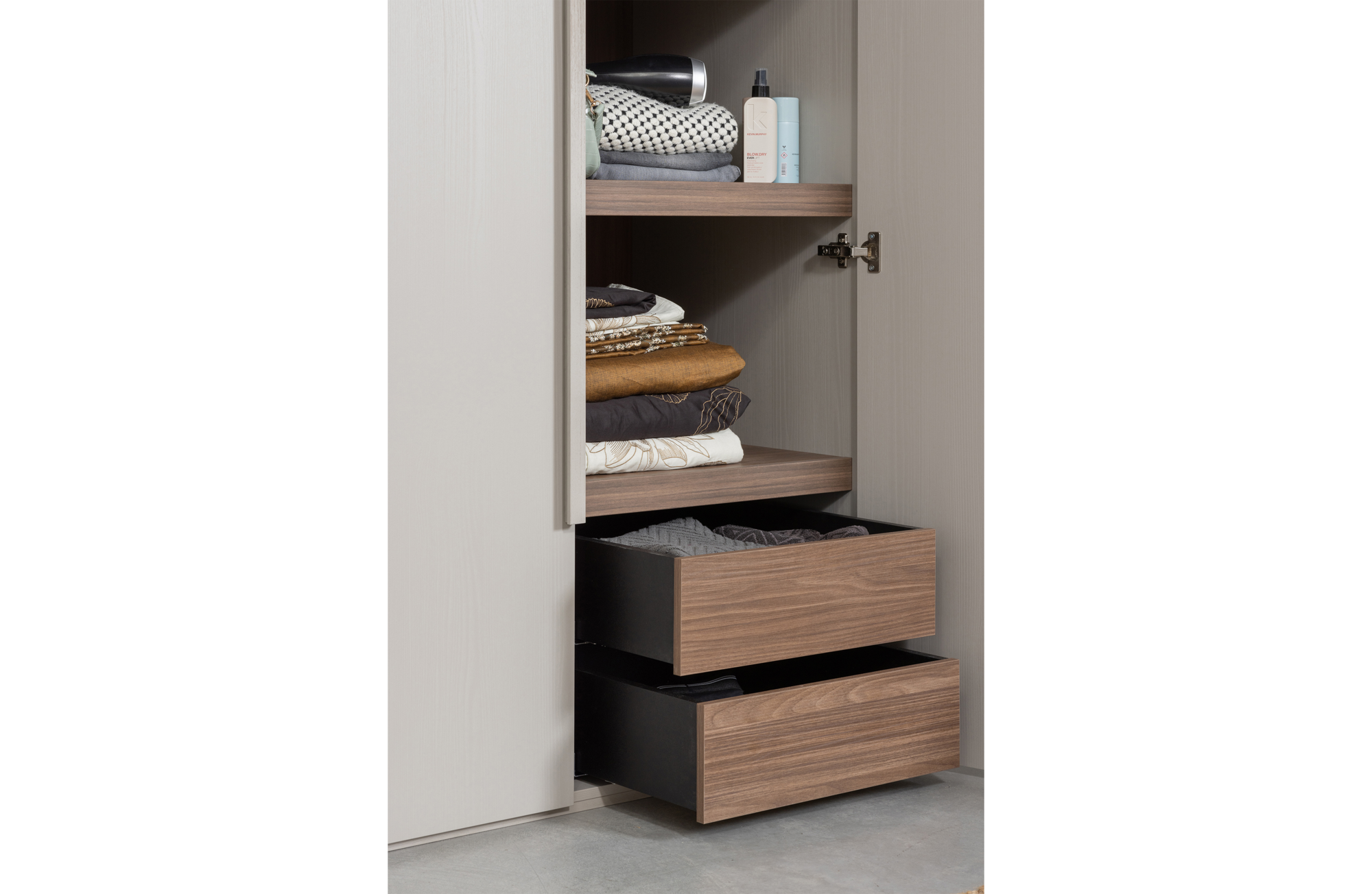 WOOOD kast Rens 2-deurs Kast Rens 2-deurs - Grijs