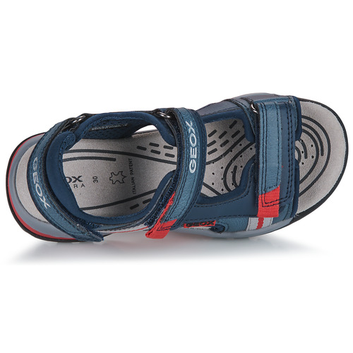 Geox - J BOREALIS BOY - Marine / Rouge