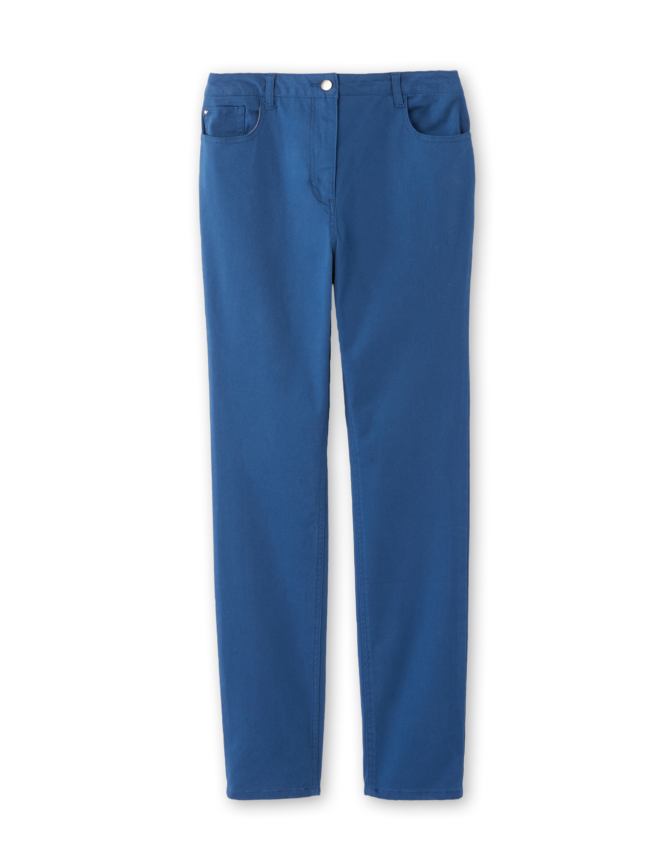 Pantalon 5 poches, spécial ventre rond