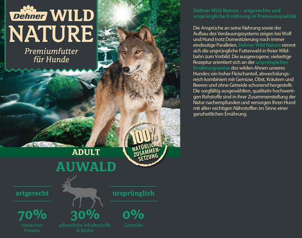 Dehner Wild Nature Nassfutter für Hunde