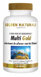 Golden Naturals Multi Gold Capsules 60CP
