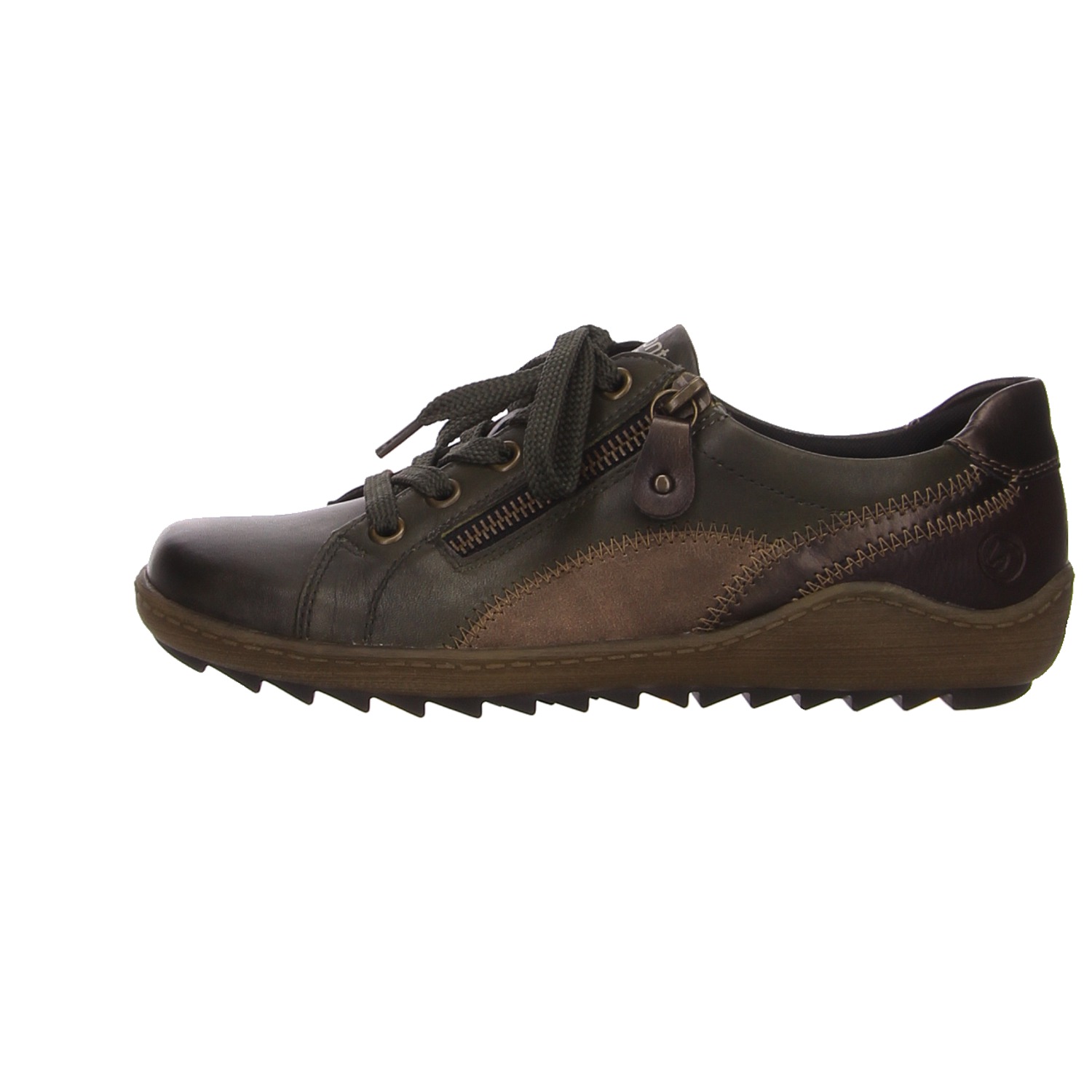 Remonte Schnürschuh dunkelgrün grün