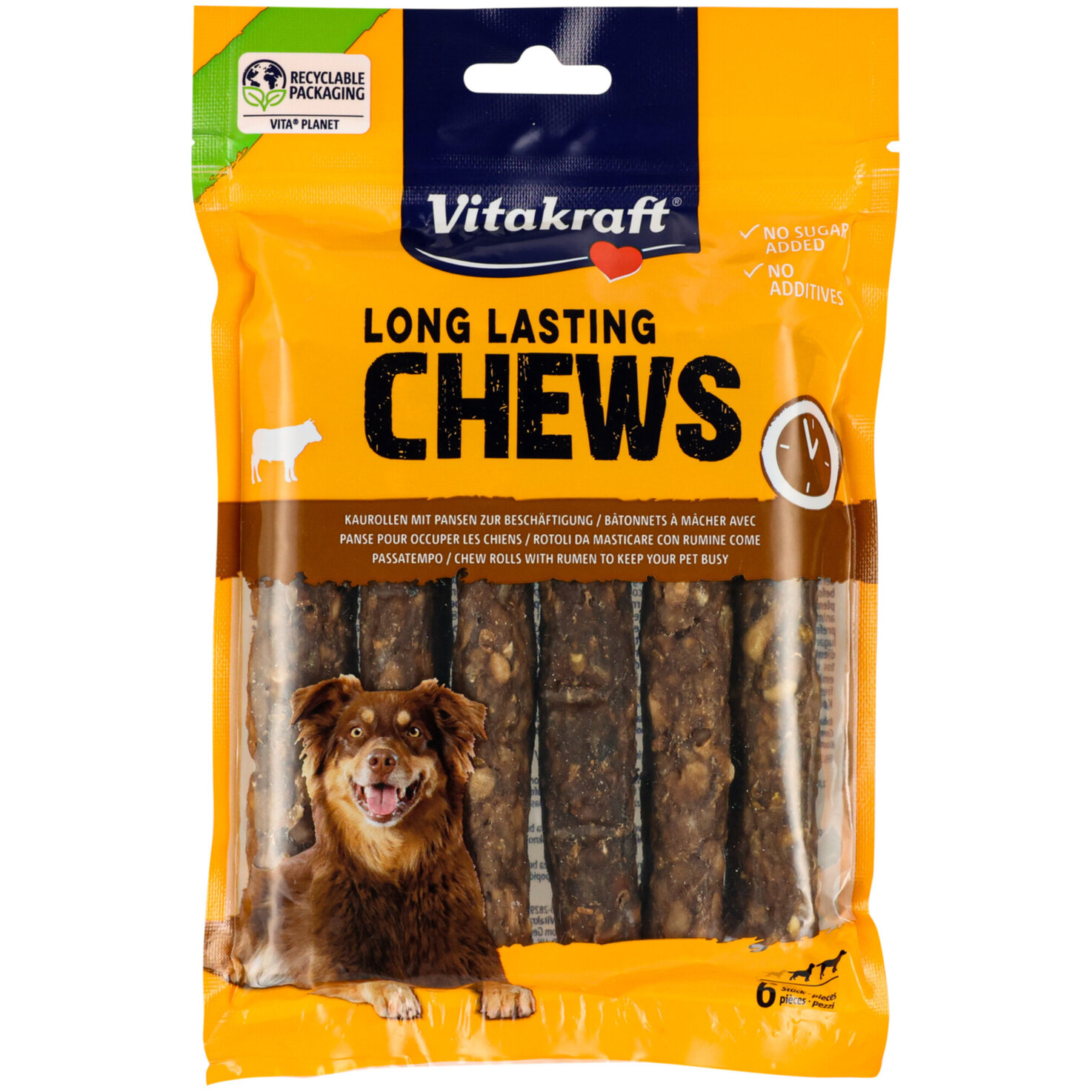 Vitakraft Chews Pansenkaurolle 6 Stück