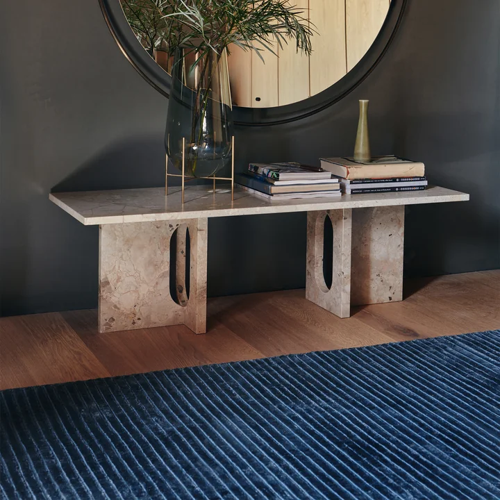 Audo - Houkime Teppich 170 x 240 cm, Midnight blue