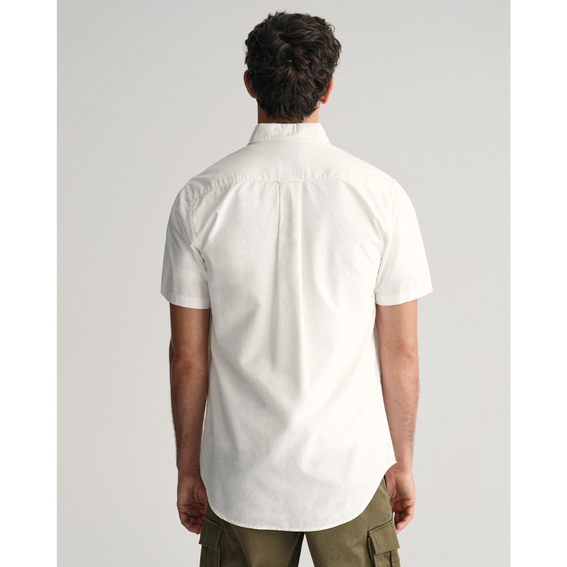 Gant Regular Fit Classic Oxford Short Sleeve Shirt