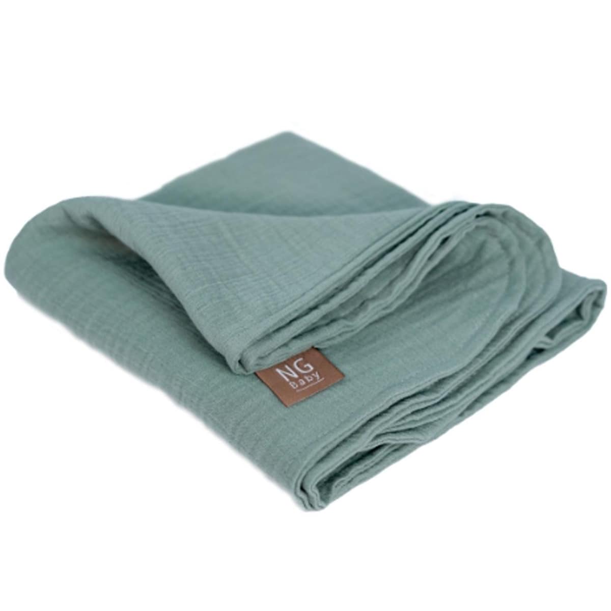 NG Baby Muslinfilt Deluxe Frosty Green