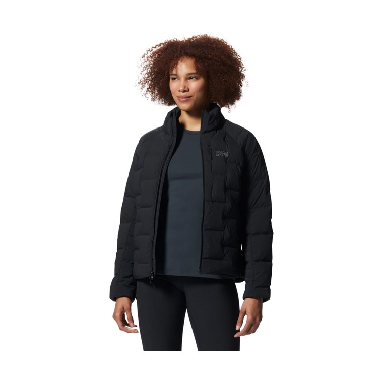 Mountain Hardwear Stretchdown High-Hip Jacket Women Black