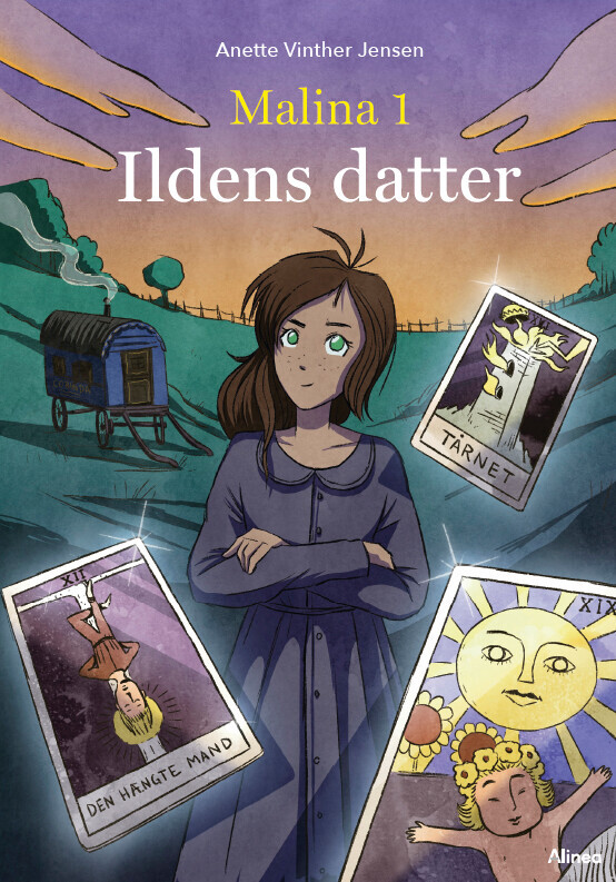 Malina 1 - Ildens Datter, Rød Læseklub - Anette Vinther Jensen - Bog