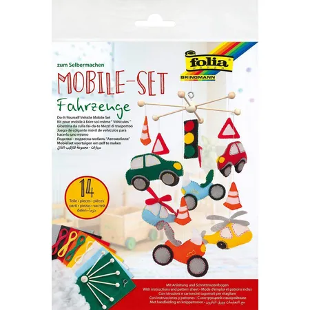 Folia Mobileset Fahrzeuge, 14 Teile