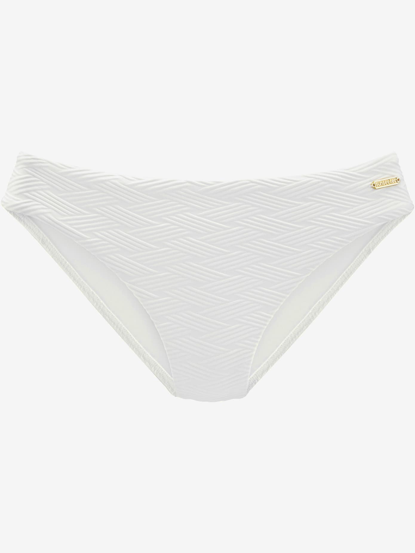 Bas de maillot de bain matière structurée aux couleurs tendances