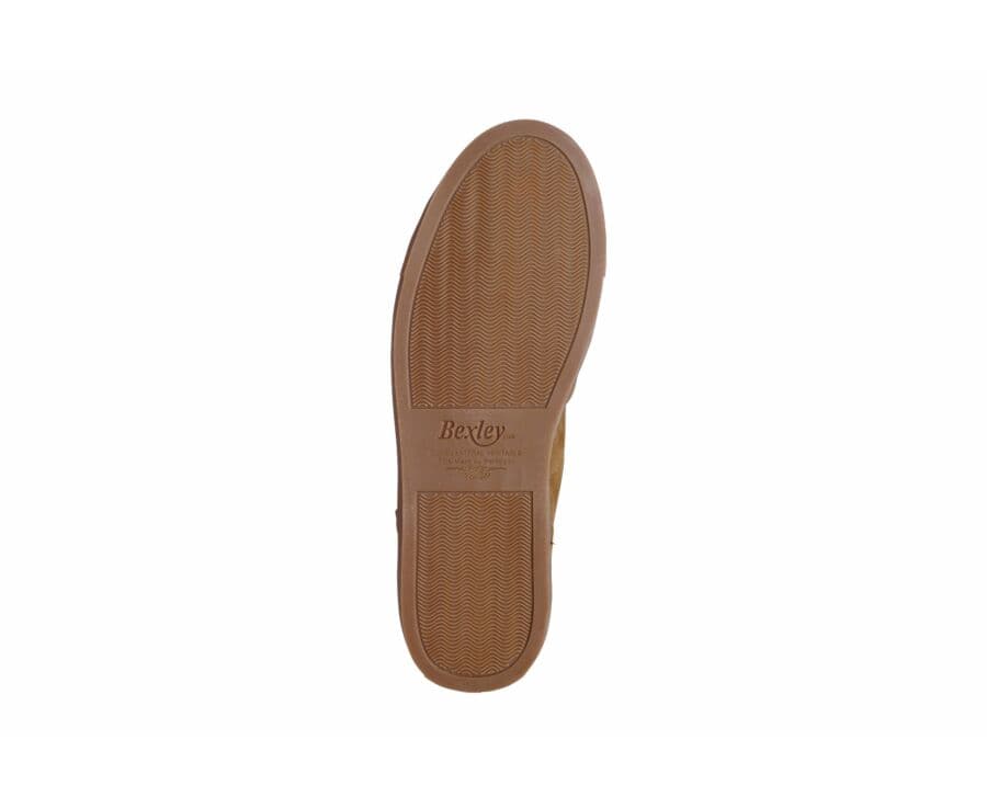 Sneakers montantes homme Velours Chamois - THORNLEA