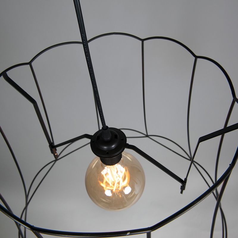 Metalen lampenkap zwart 50/40 - Granny Frame