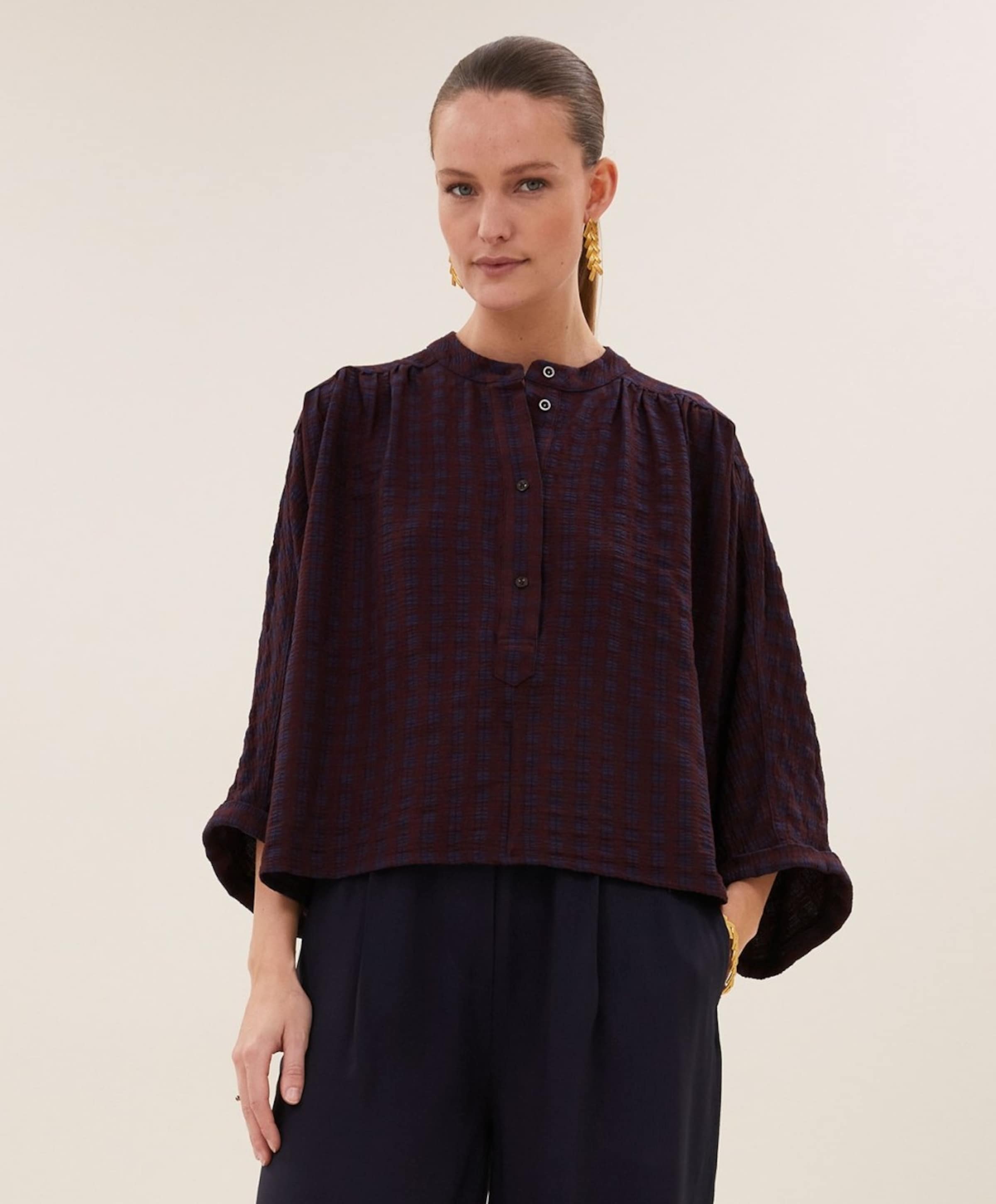 by-bar Dames blouse bordeaux