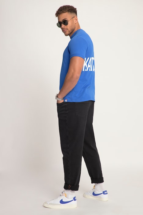 STHUGE T-Shirt, Halbarm, Rücken Print, bis 8 XL