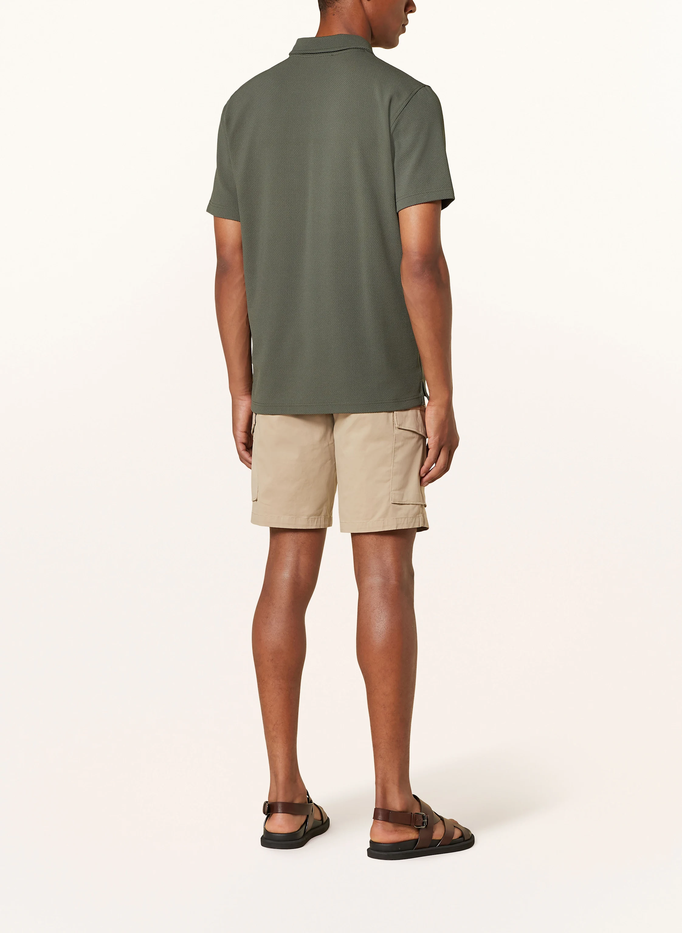 REISS Piqué-Poloshirt ALBANY