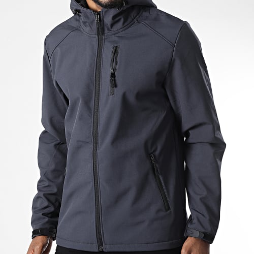 Veste Zippée Capuche AGL013 Gris Anthracite