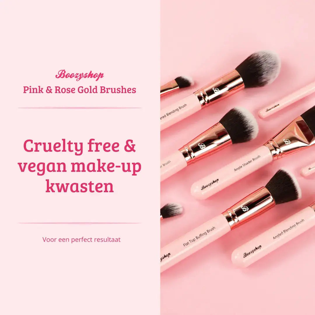Pink & Rose Gold Angle Shader Brush