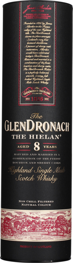 GLENDRONACH 8 YEARS THE HIELAN 70CL