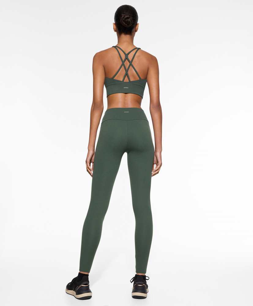 Calça legging Comfortlux de cintura alta até o tornozelo