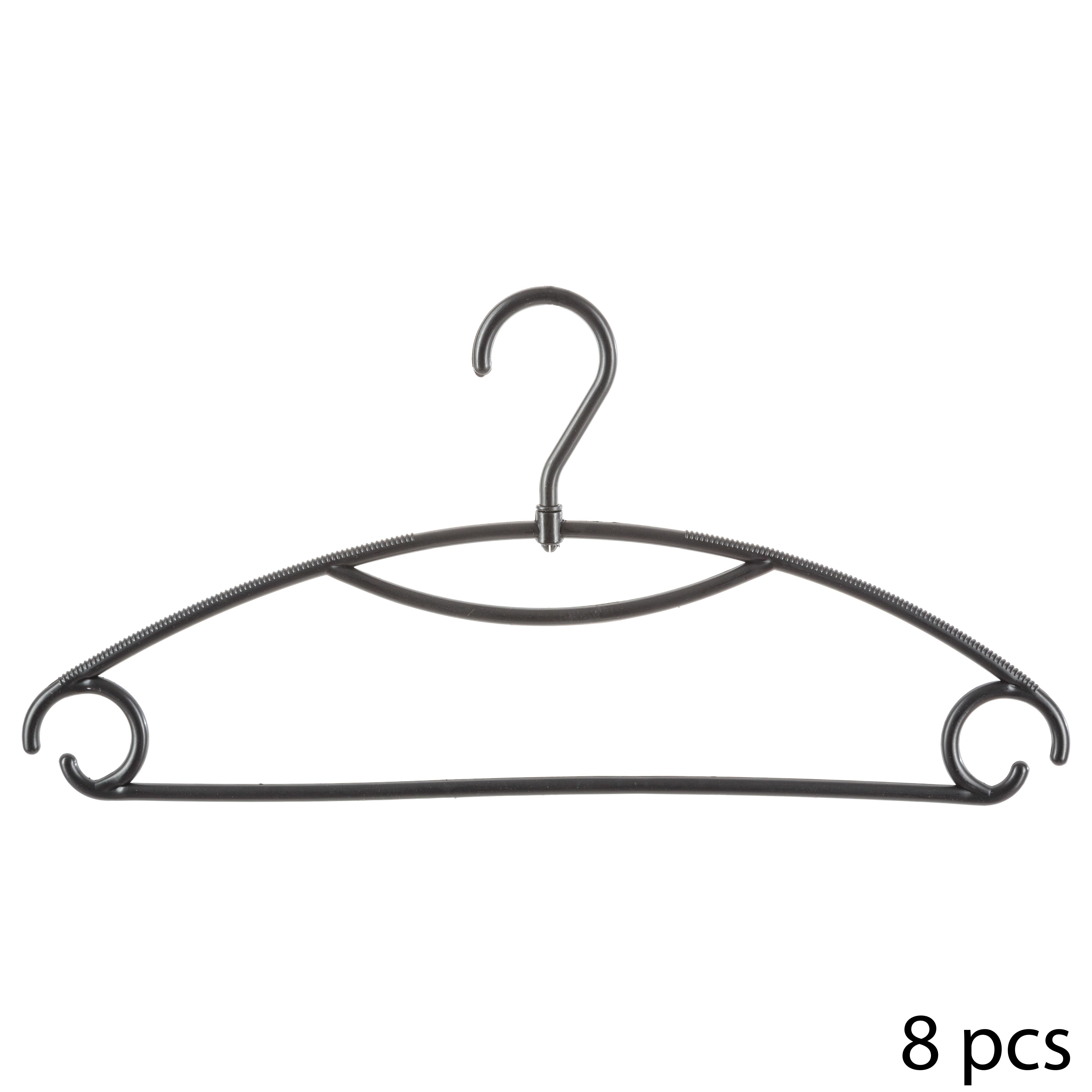 CINTRE PLASTIQUE TETE ROTATIVE X8 PIECES