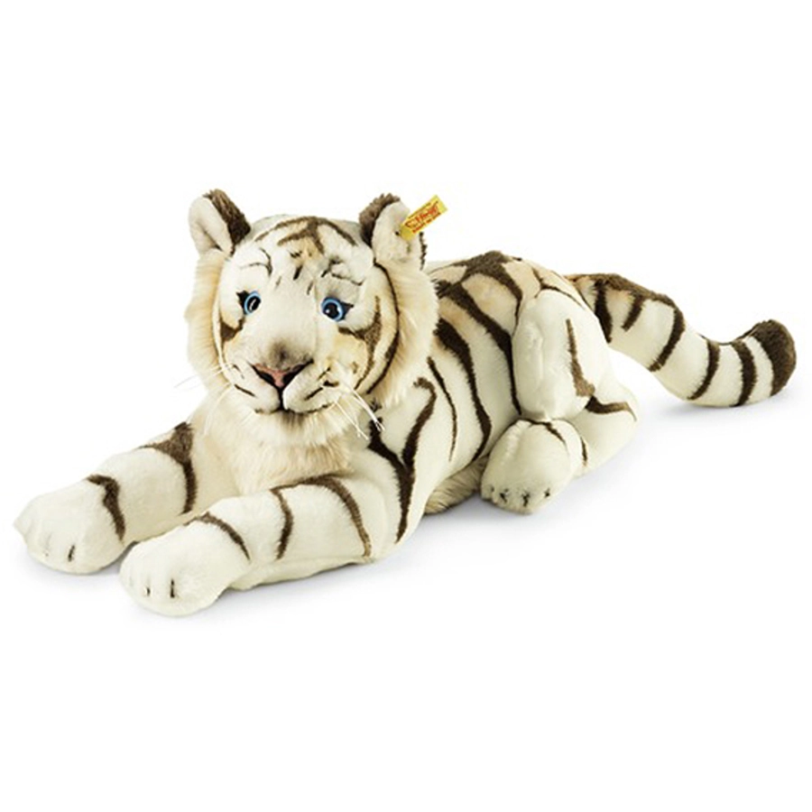 Steiff Bharat, der weiße Tiger 43 cm, liegend