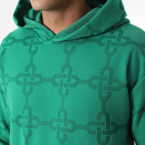 Sweat Capuche UY936 Vert