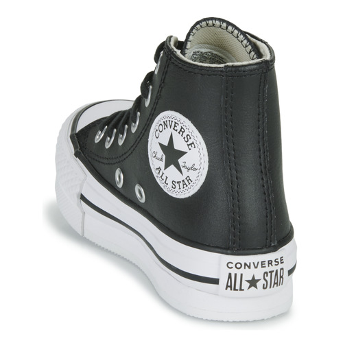 Converse - Chuck Taylor All Star Eva Lift Leather Foundation Hi - Noir