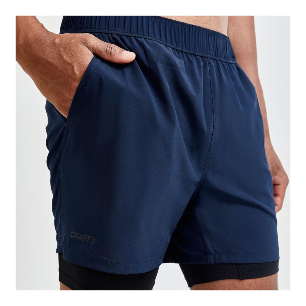 Craft ADV ESSENCE - Short 2en1 Homme blaze
