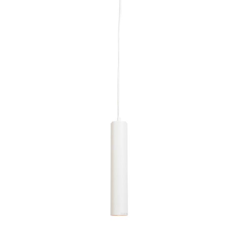 Design hanglamp wit GU10 50mm - Tuba small