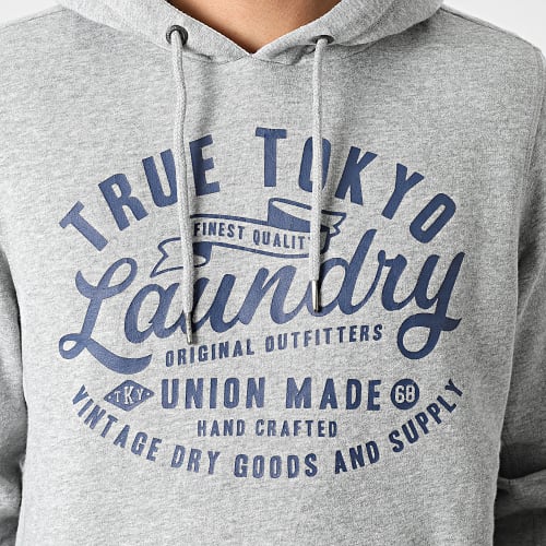 Sweat Capuche Sword Gris Chiné
