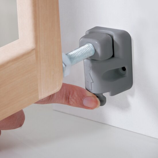 Barrière de sécurité extensible   Bois        de               Lindam