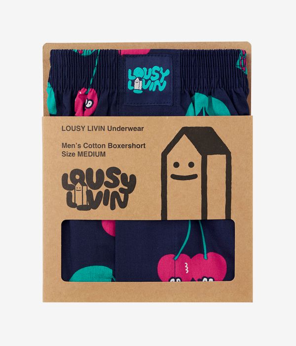 Lousy Livin Cherrie Boxershorts (cherrie blue)