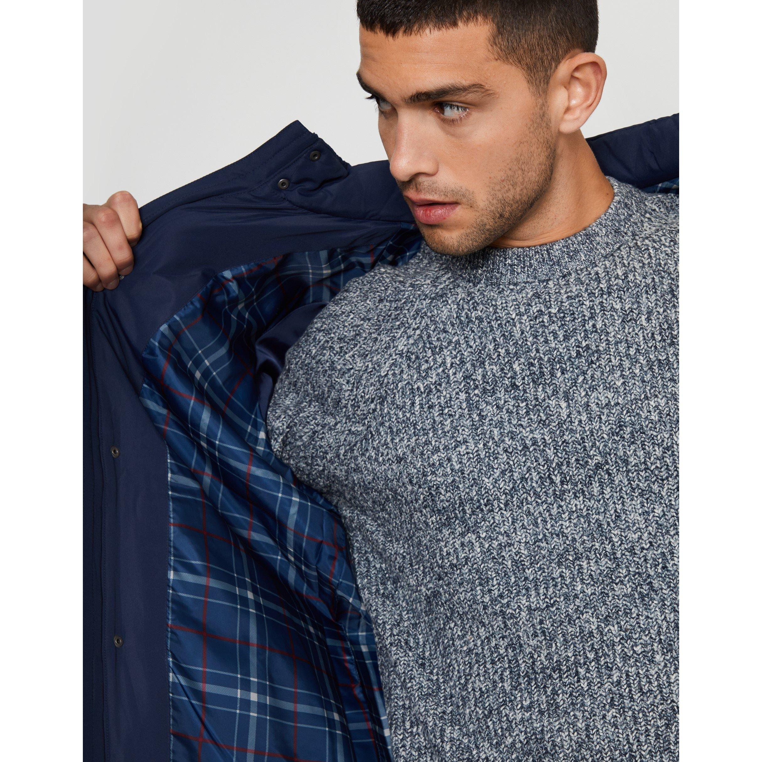Threadbare TB Funnel Neck Diamond Quilted Jacket