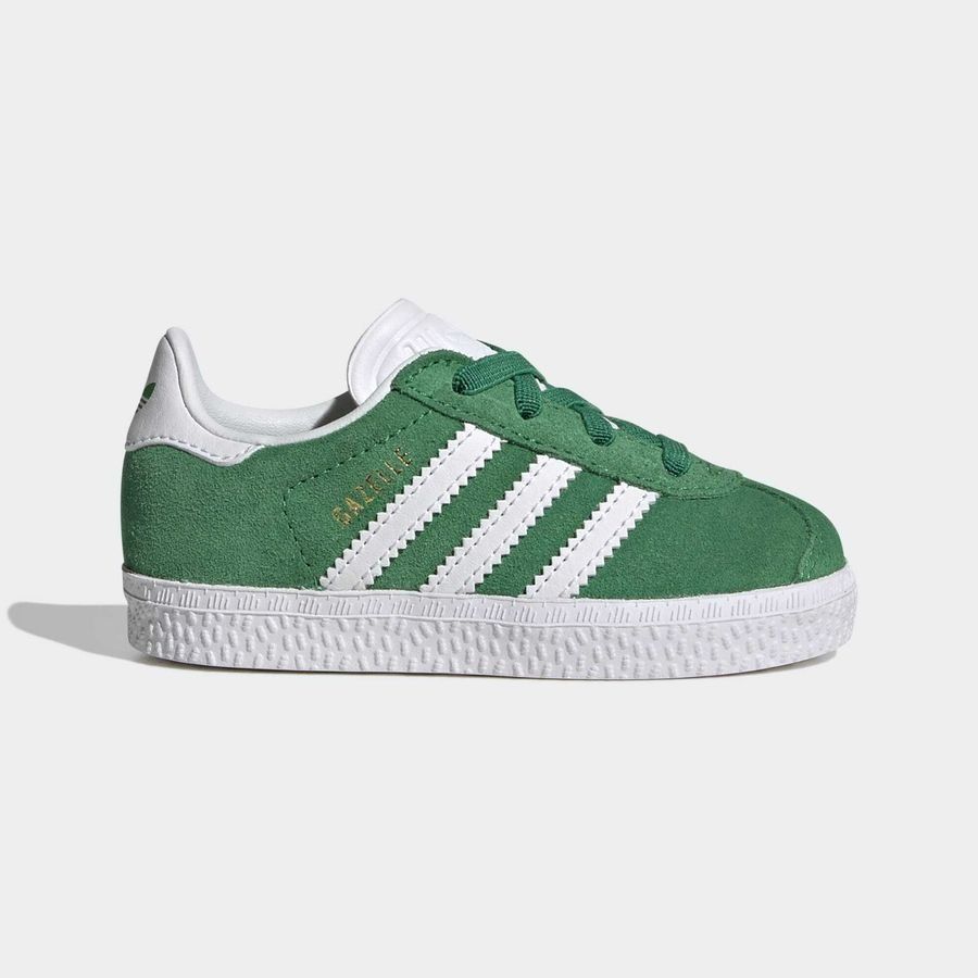 Adidas Original Gazelle Comfort Closure Elastic Laces Shoes Kids