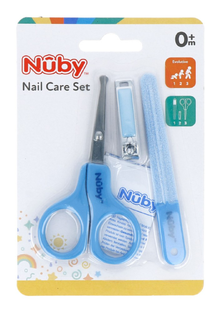 Nuby Manicuresetje Blauw - vanaf 0m  1ST