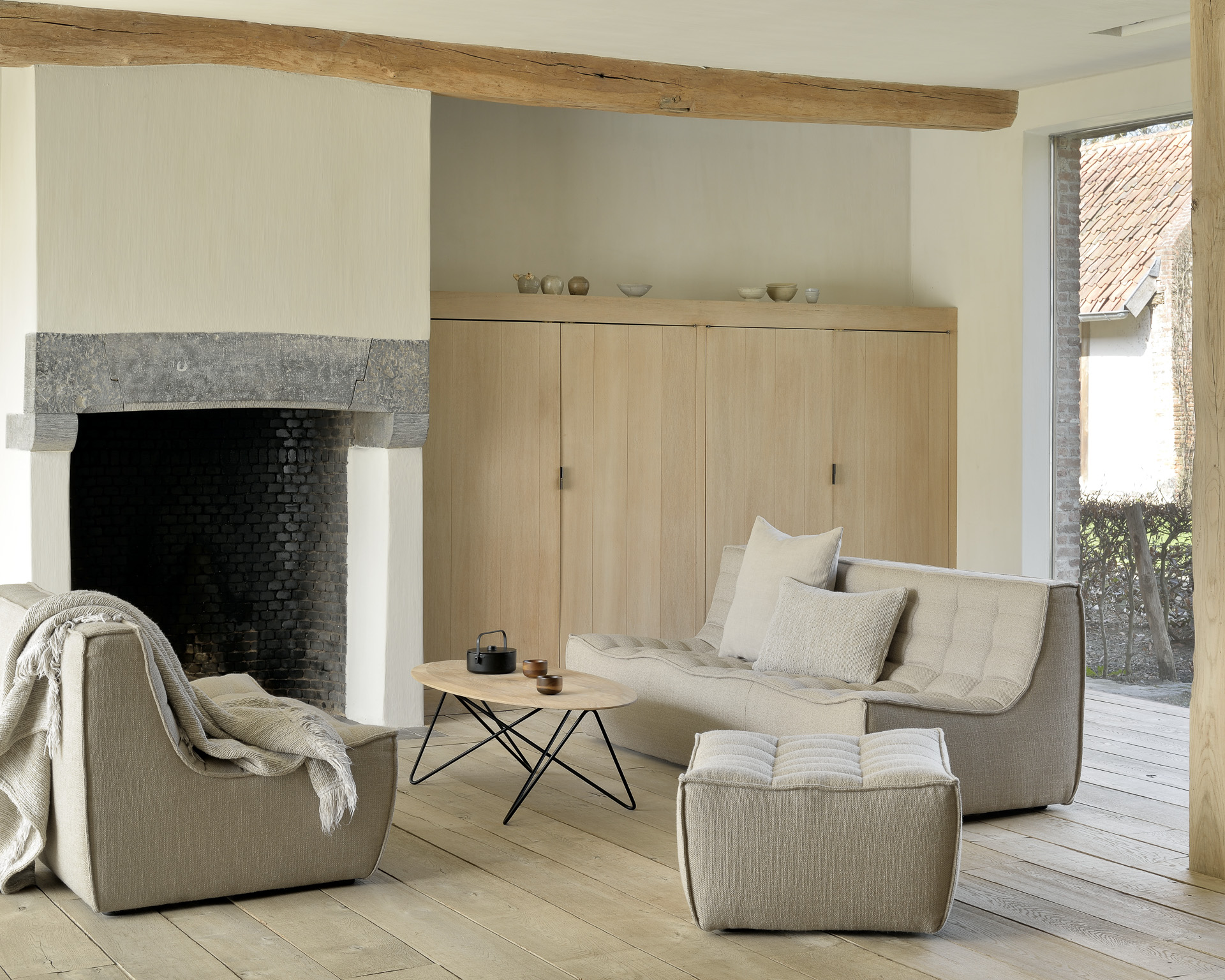 Sofa N701 2 seat - beige