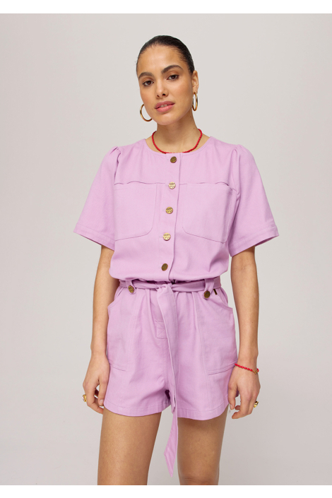 Harper & Yve roze dames jumpsuit