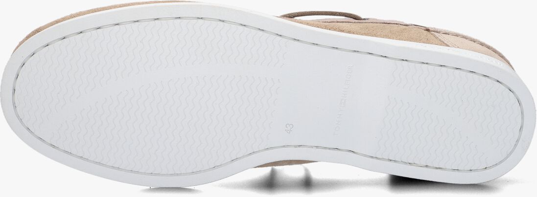 TOMMY HILFIGER beige tommy hilfiger mocassins th boat shoe core