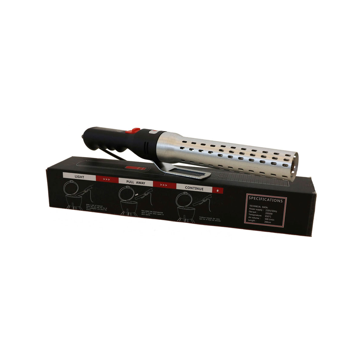 Patton smart lighter zwart - grijs