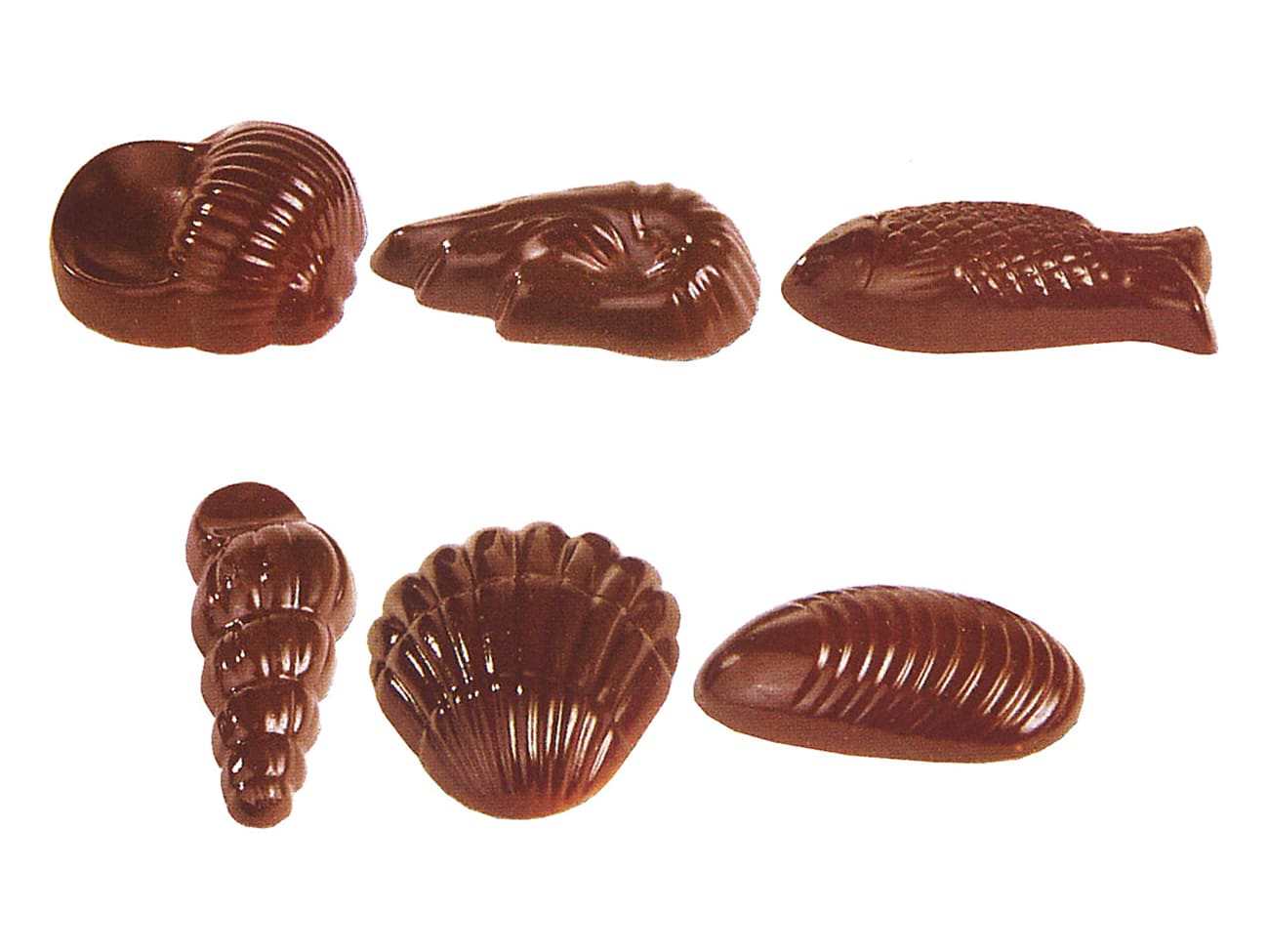 Moule chocolat - 20 fritures de Pâques