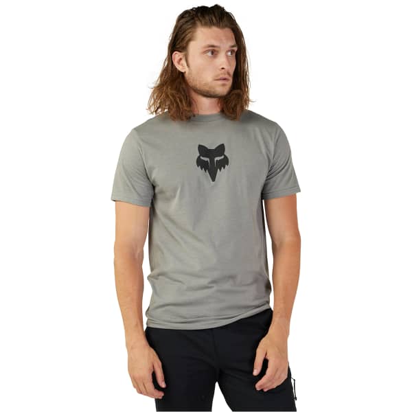 Maillot VTT FOX HEAD SS PREM TEE HEATHER GRAPHITE