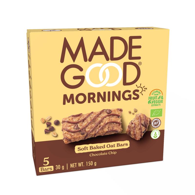 Made Good Morning Bar Chocolate Chip (5 Stuks)