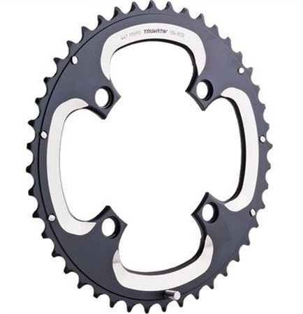 Chainring MTB 120 BCD GXP Long Pin 42T 2x10  black  120x42T