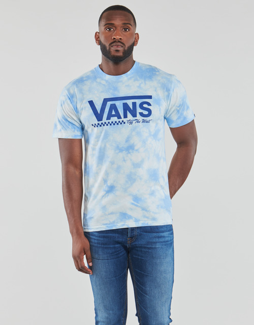 Vans - DROP V CLOUD WASH SS TEE - TRUE BLUE