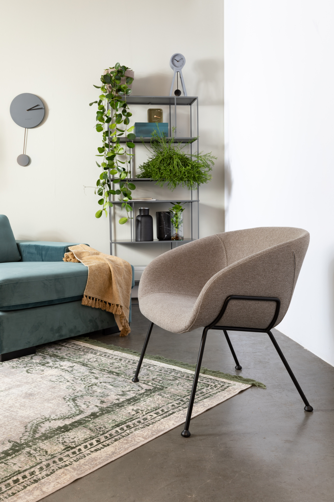 Fauteuil Feston grijs