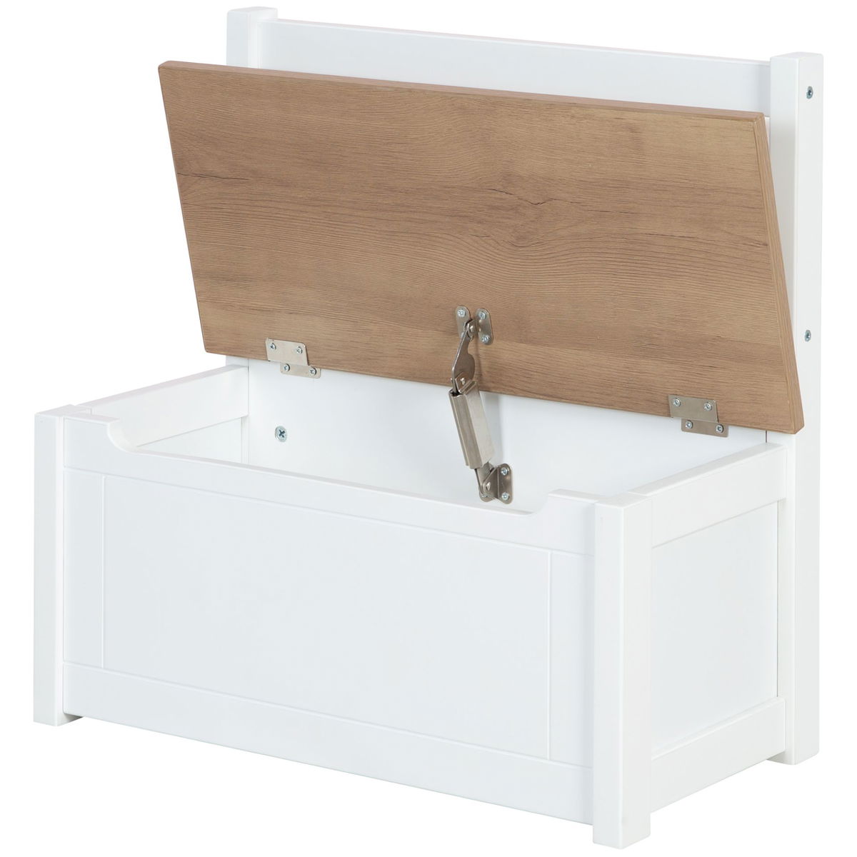 robaroba   Kindertruhenbank Woody weiss