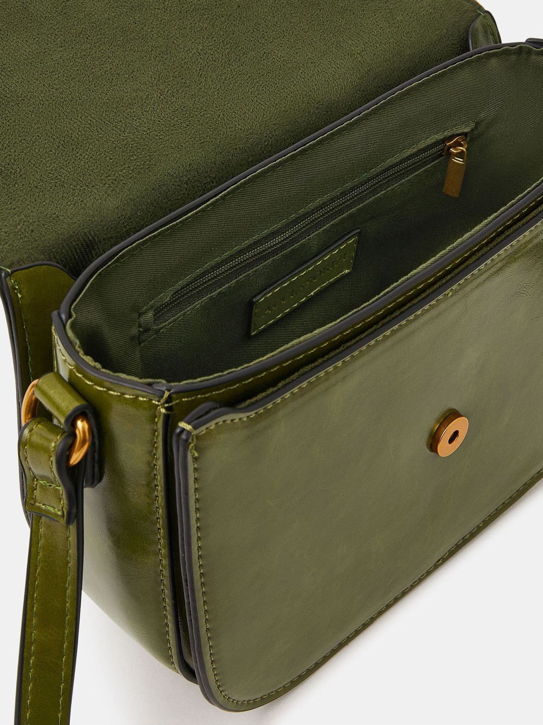 Groen - Accessorize rechthoekige crossbodytas