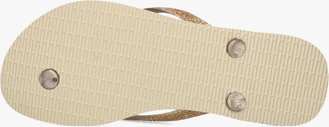 HAVAIANAS gouden havaianas teenslippers kids slim glitter ii